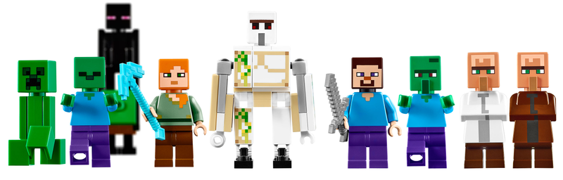 Illustration for article titled The Village Is The Biggest Official LEGO Minecraft Set Going